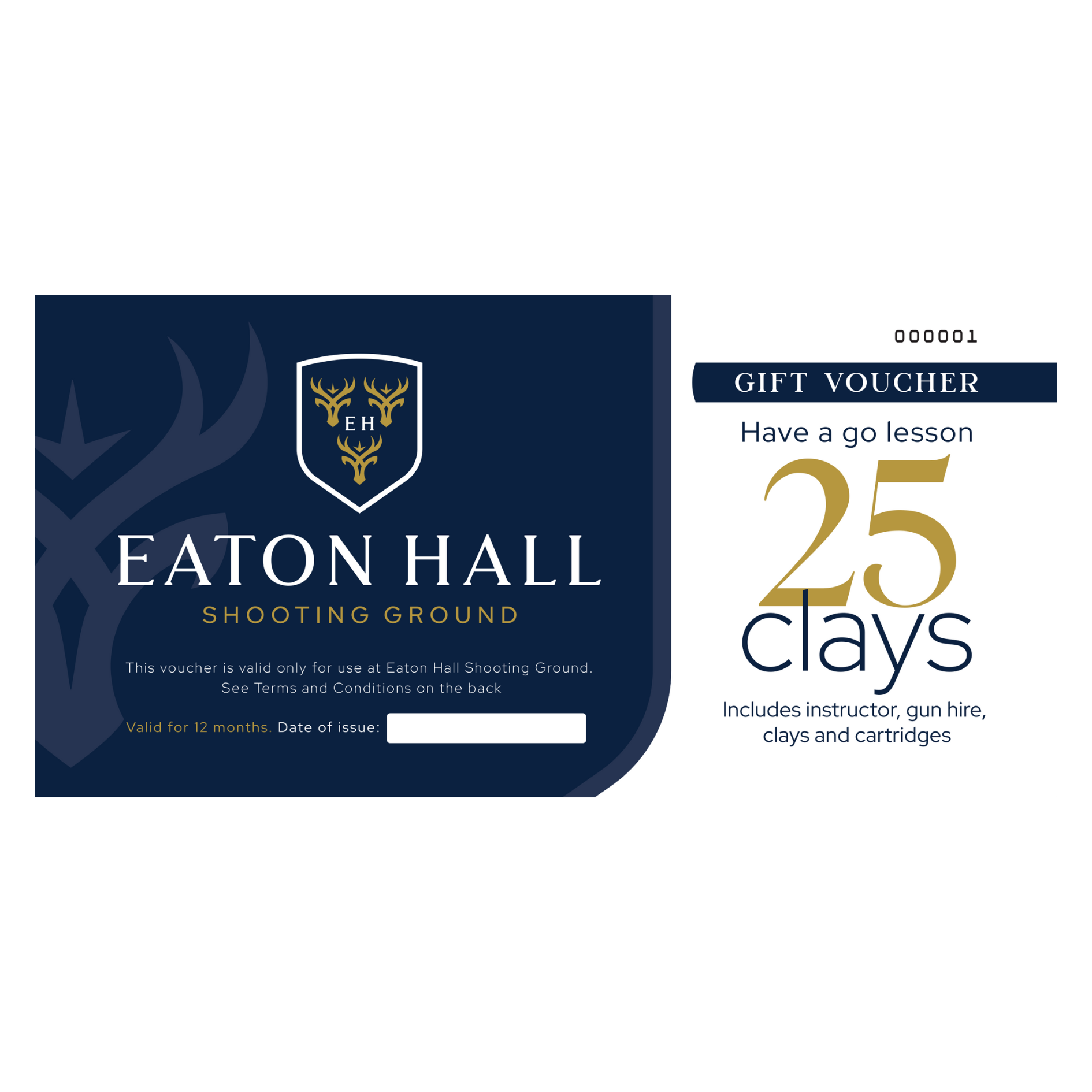25 Clay Voucher