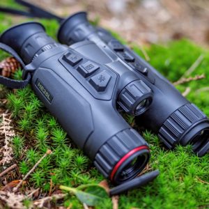 HIKMICRO Habrok 4K HE25L Entry Level Multi-Spectrum Thermal Binoculars with 1000m LRF - 25mm <35mK 256x192px 12μm
