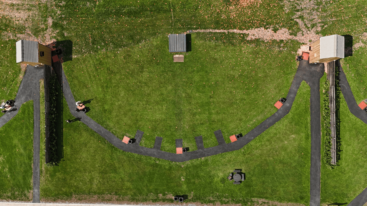 Skeet Layout D - DTL & ESK