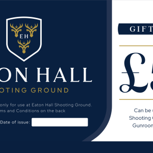 Eaton Hall £50 Voucher.
